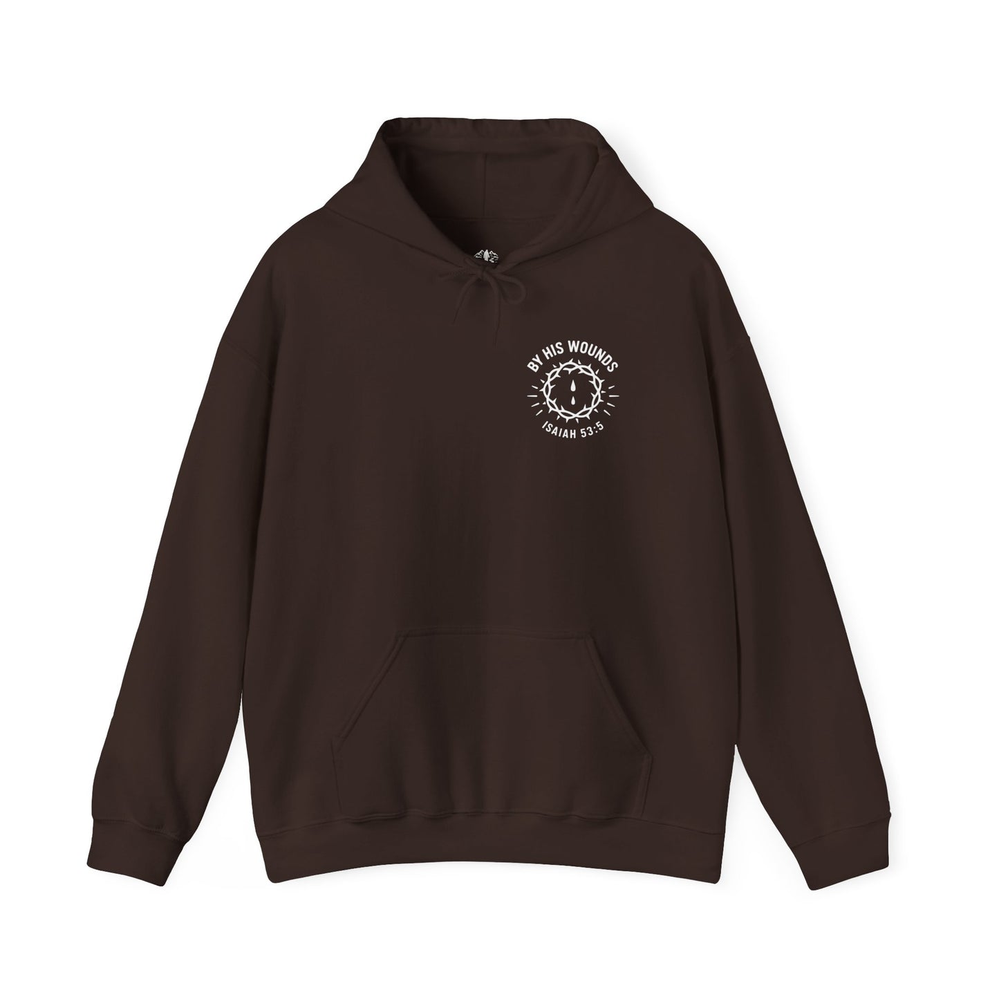 By His Wounds -Inspirational Unisex Hoodie - Perfect for Relaxation, Gifting, Casual Wear, and Celebrations