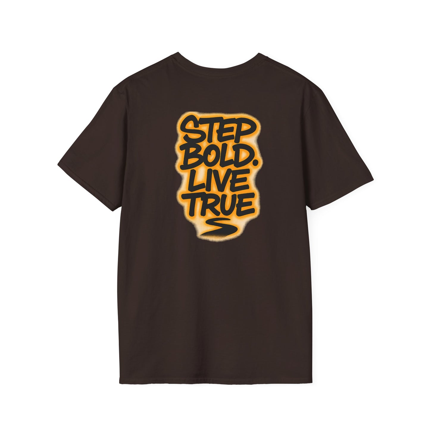 Unisex T-Shirt - Step Bold Live True - TrueWalk Apparel