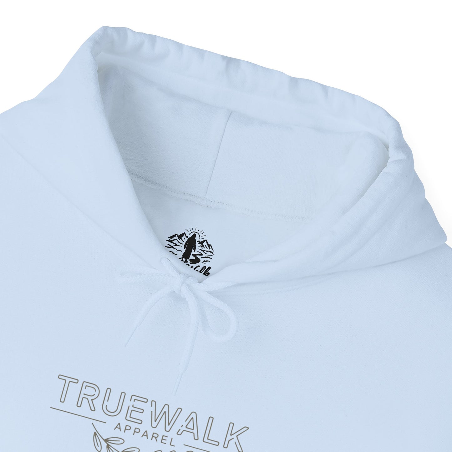 Spiritual Hooded Sweatshirt, Cozy Hoodie for Faithful, Gift for Believers, Biblical Verse Sweatshirt, Perfect for Church