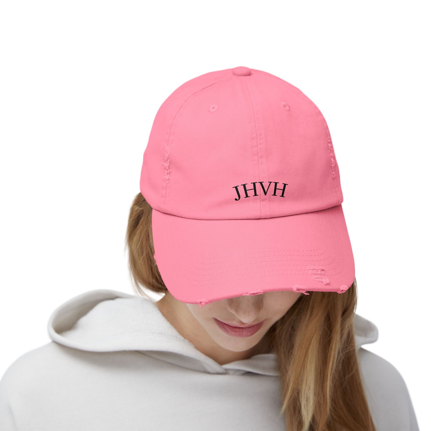 Faith-Inspired Distressed Cap, Casual Christian Hat, Stylish Spiritual Gift, Unisex Cap for Everyday Wear, Trendy Adjustable Hat