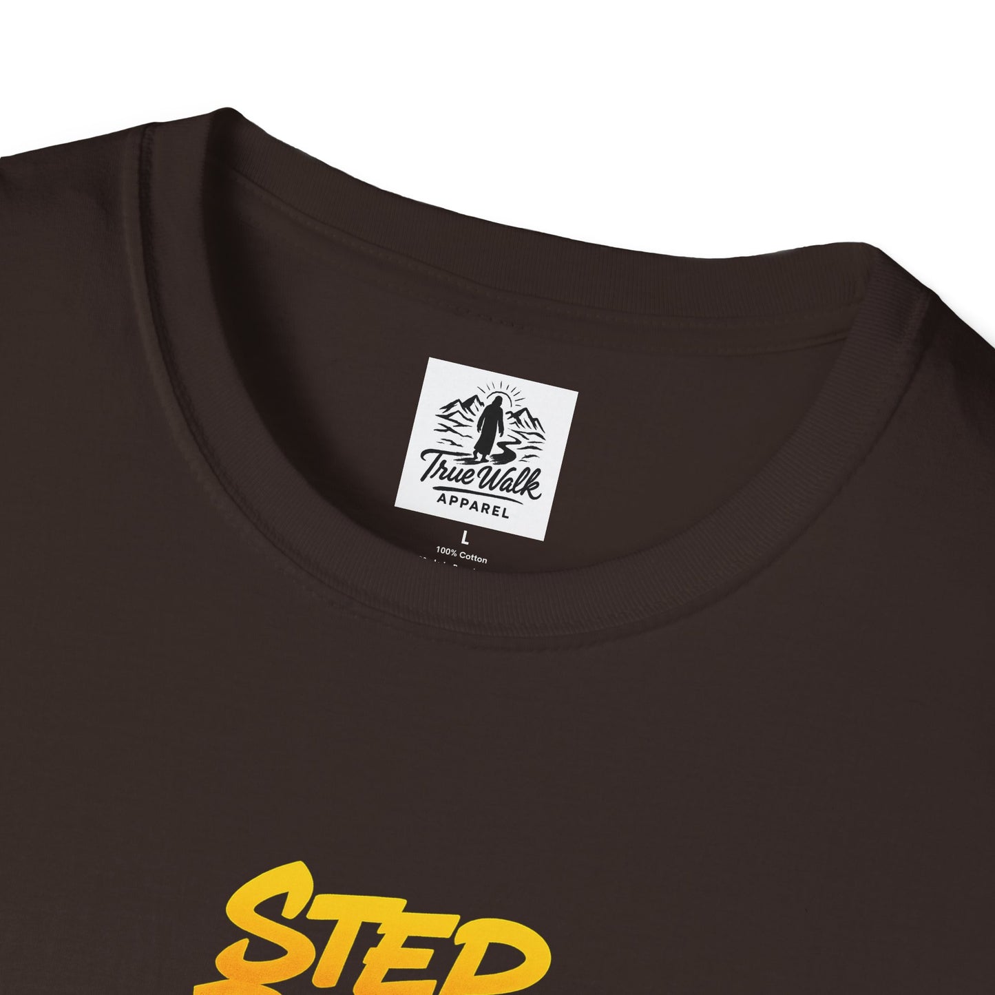 Unisex T-Shirt - Step Bold Live True - TrueWalk Apparel