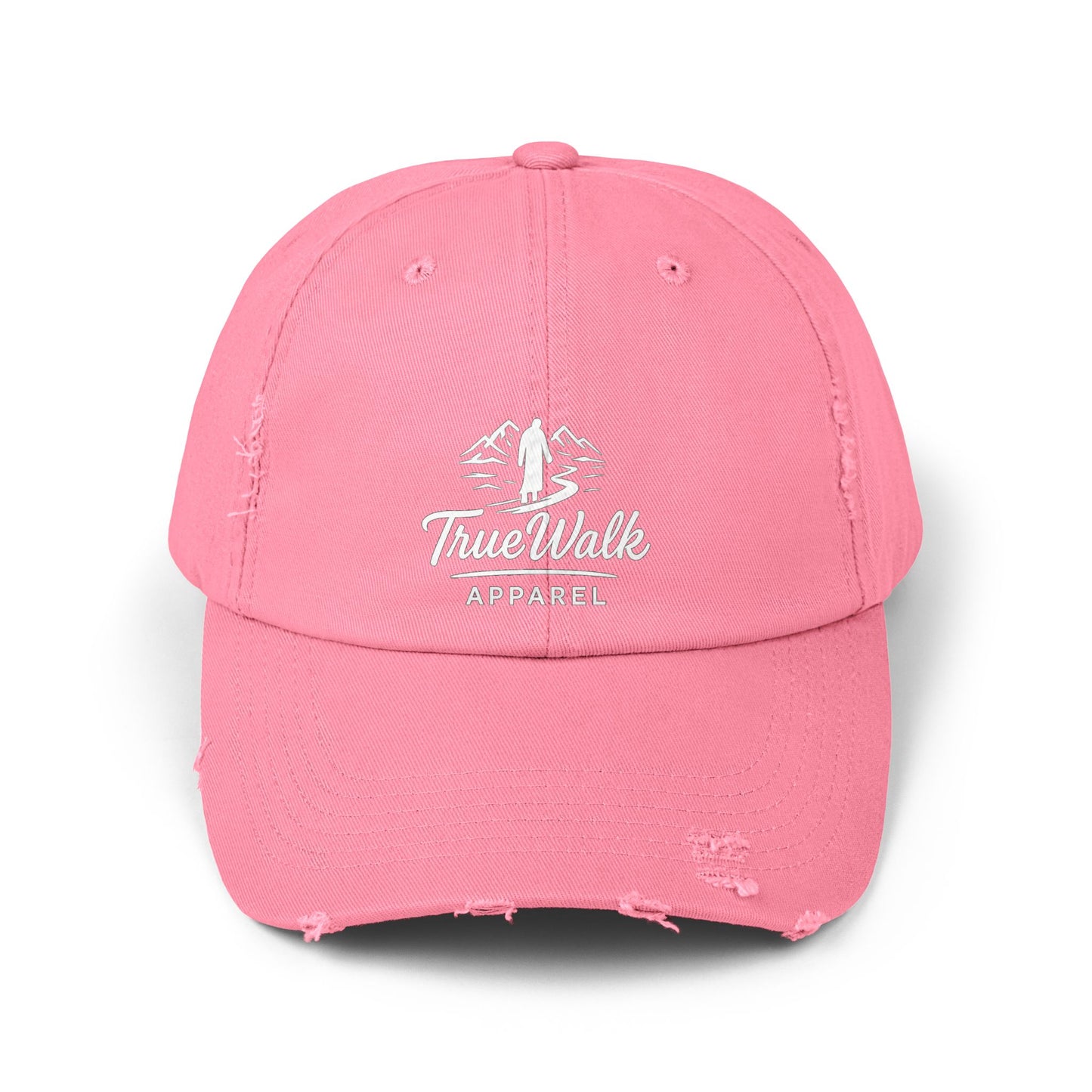 Faith-Inspired Distressed Cap, Casual Christian Hat, Stylish Spiritual Gift, Unisex Cap for Everyday Wear, Trendy Adjustable Hat