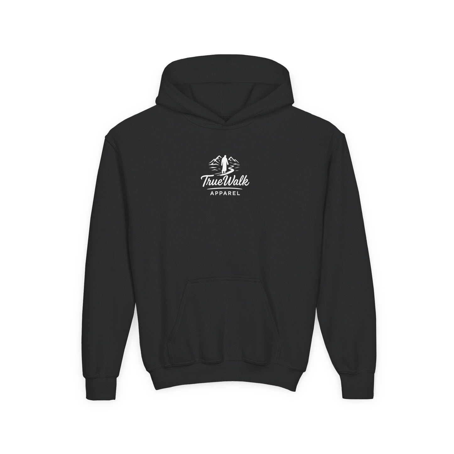 Straight A's -Faith-Focused Youth Hoodie for Encouragement, Youth Sweatshirt, Inspirational Gift, Confirmation, Back to School Apparel, Report Card Design
