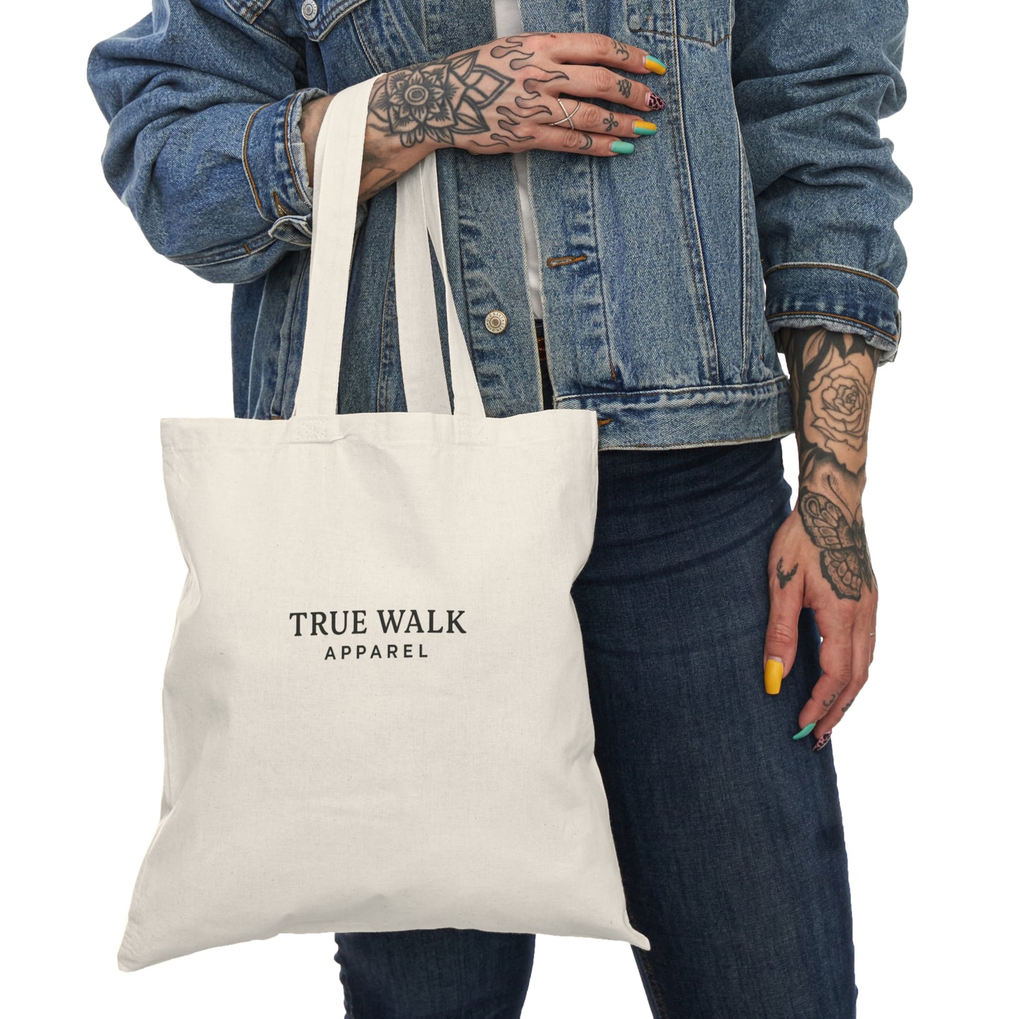 Eco-Friendly Natural Tote Bag, Floral Design, Sustainable Shopping Bag, Gift for Nature Lovers, Boho Tote, Everyday Essential
