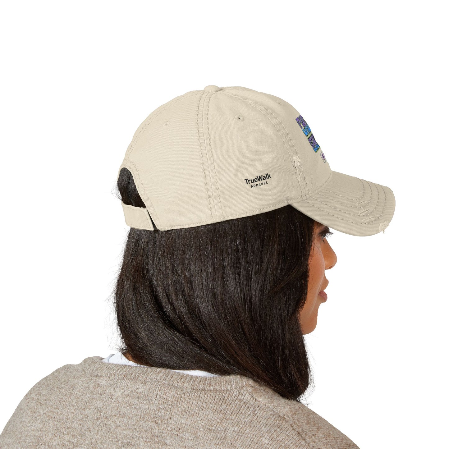 Chosen Generation Distressed Dad Hat, Embroidered Cap