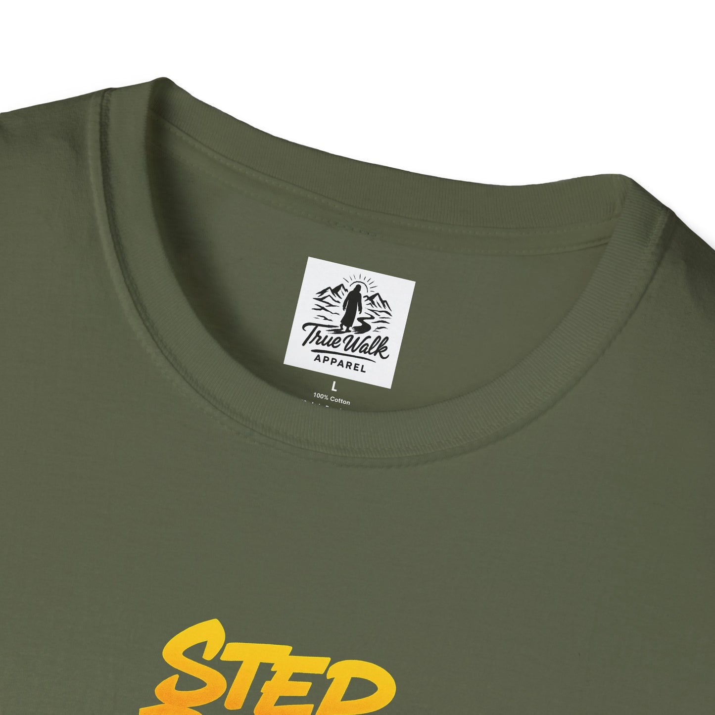 Unisex T-Shirt - Step Bold Live True - TrueWalk Apparel