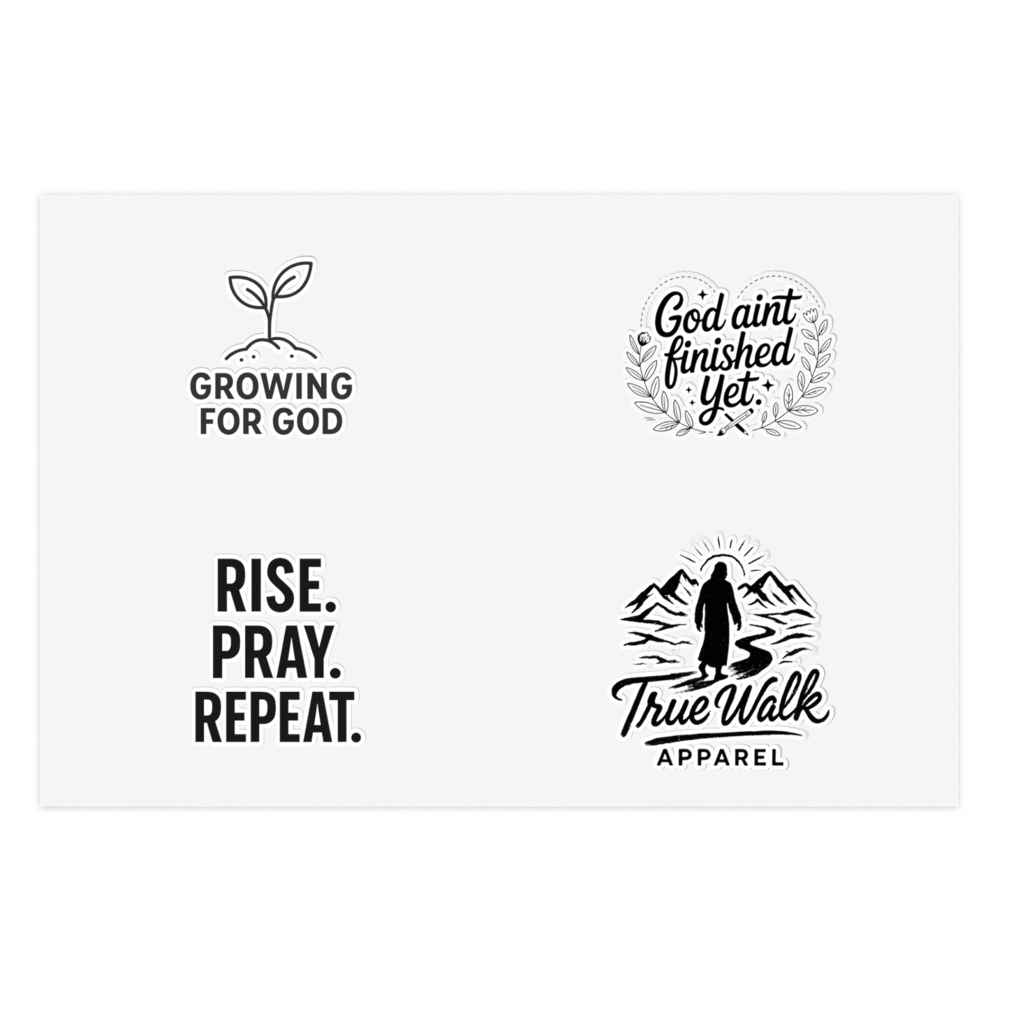 Inspirational Sticker Sheets for Motivation| Journaling Supplies