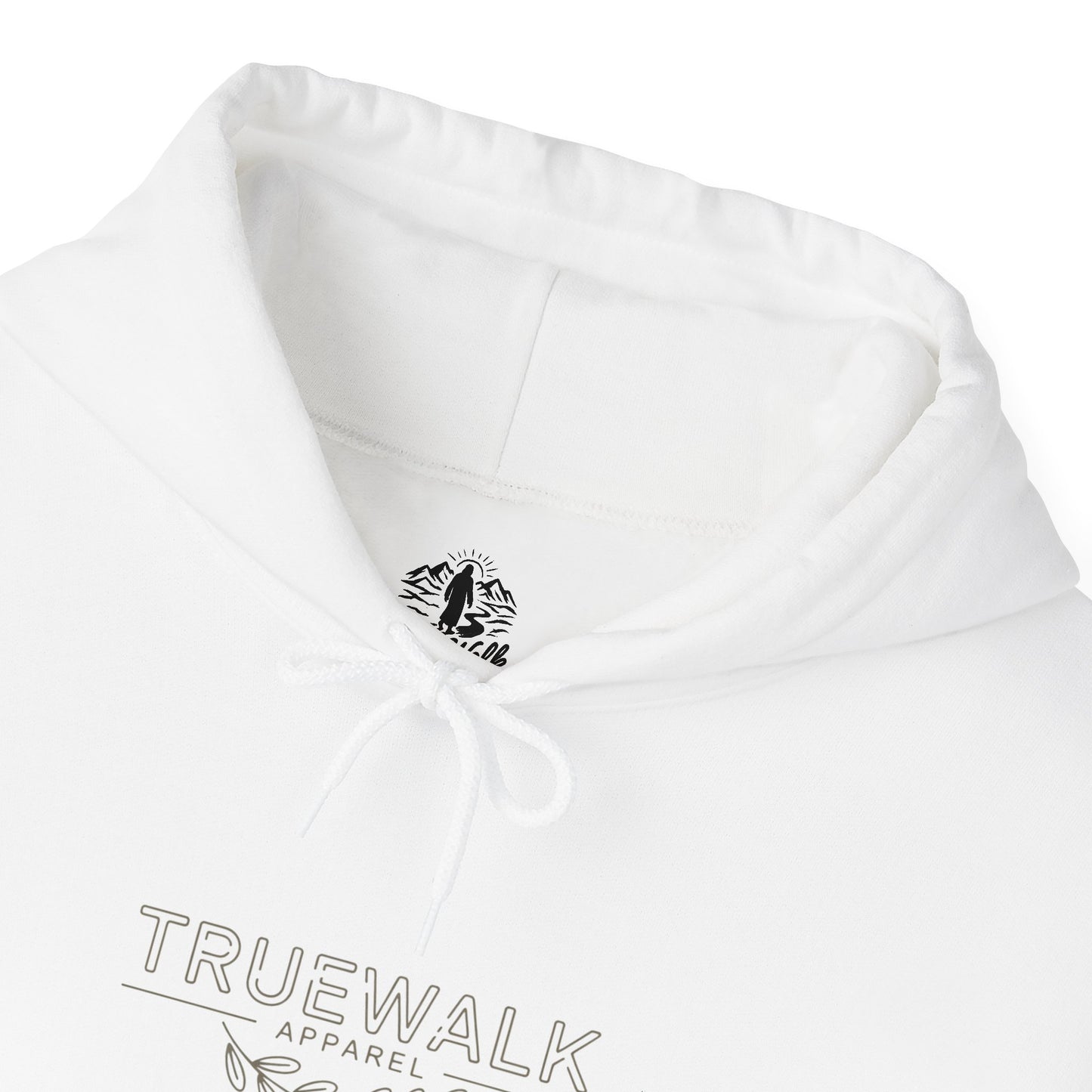 Spiritual Hooded Sweatshirt, Cozy Hoodie for Faithful, Gift for Believers, Biblical Verse Sweatshirt, Perfect for Church