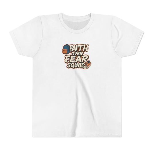 Faith Over Fear Squad' Design, Inspirational Tees for Kids, Motivational T-Shirt, Perfect for [...]