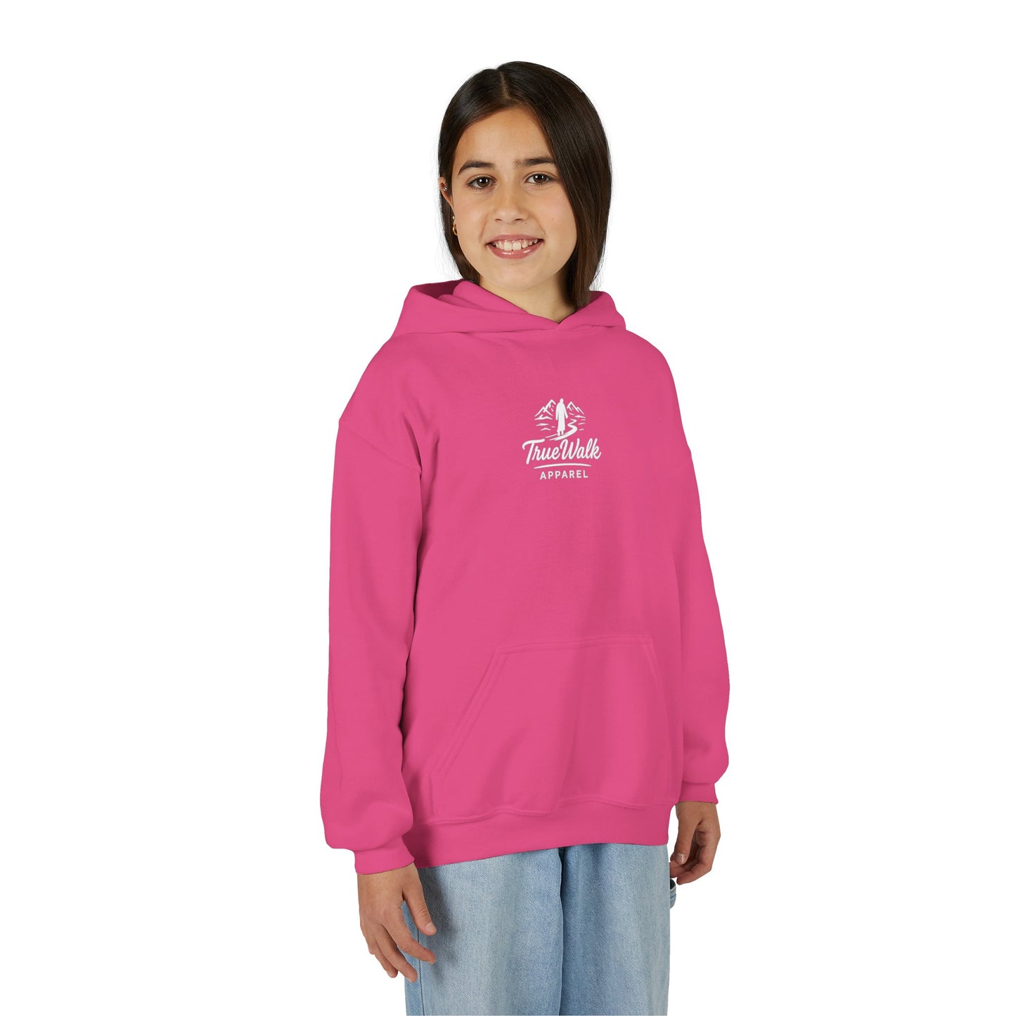 Straight A's -Faith-Focused Youth Hoodie for Encouragement, Youth Sweatshirt, Inspirational Gift, Confirmation, Back to School Apparel, Report Card Design
