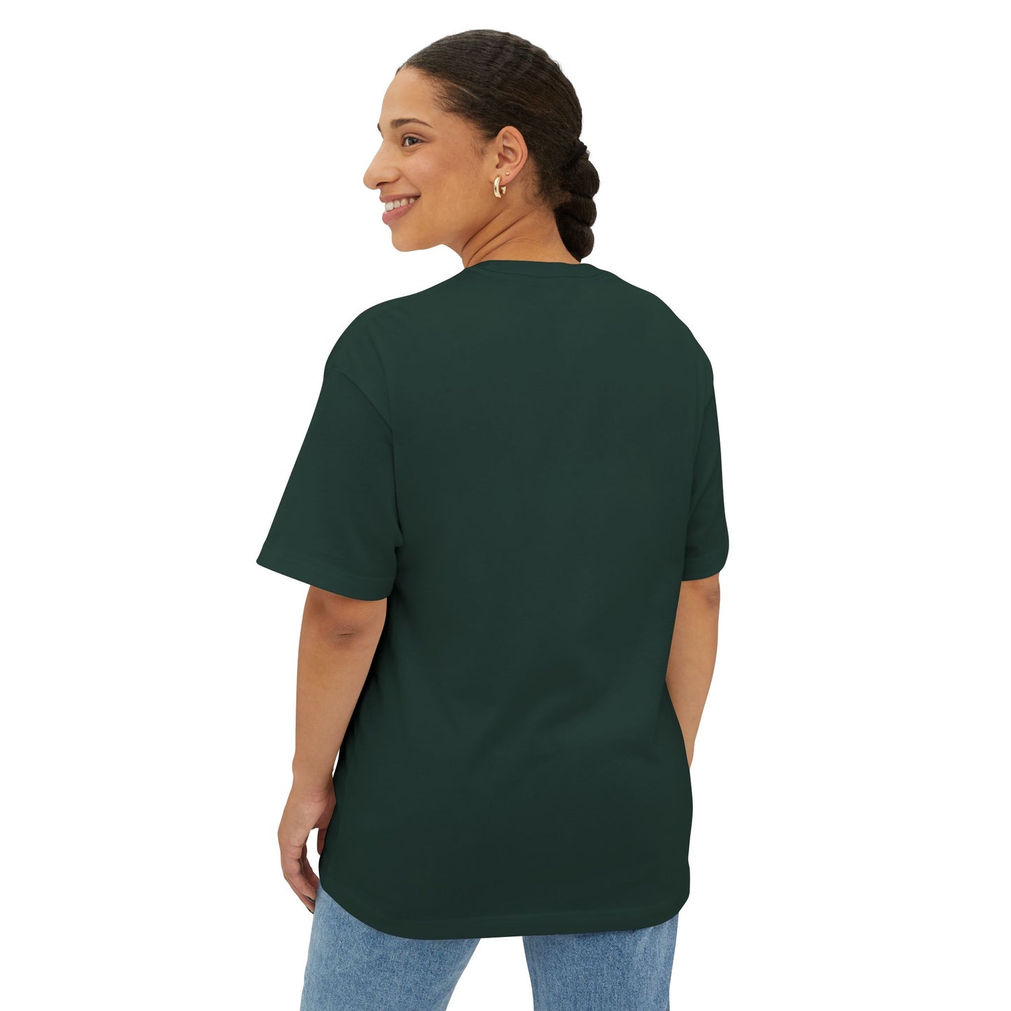 Unisex Oversized Tee - I AM WHO I AM, Inspirational Graphic T-Shirt, Faith Apparel, Christian Gift, Everyday Comfort