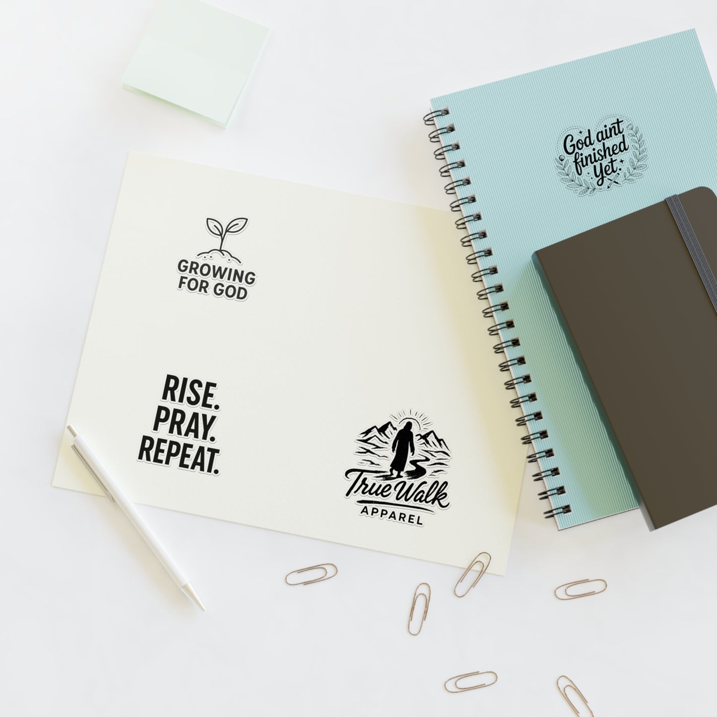 Inspirational Sticker Sheets for Motivation| Journaling Supplies
