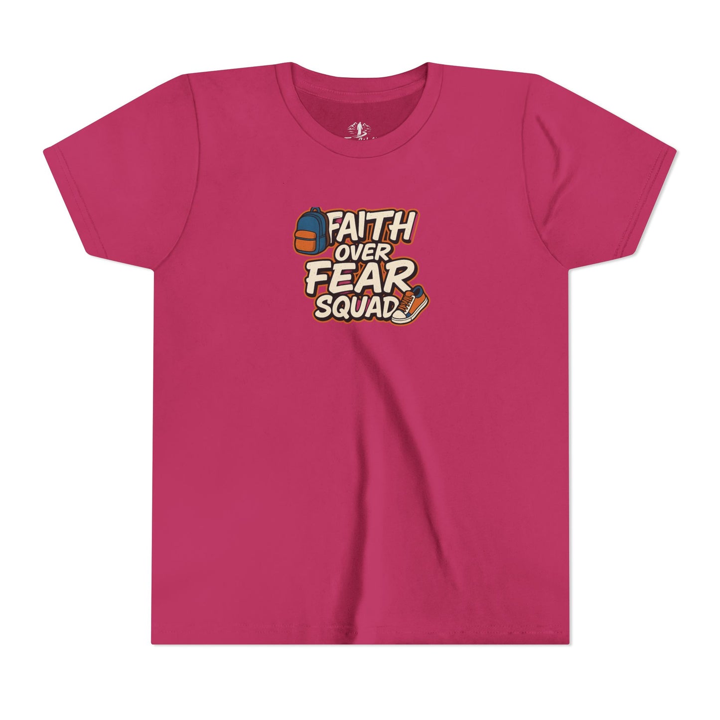Faith Over Fear Squad' Design, Inspirational Tees for Kids, Motivational T-Shirt, Perfect for [...]