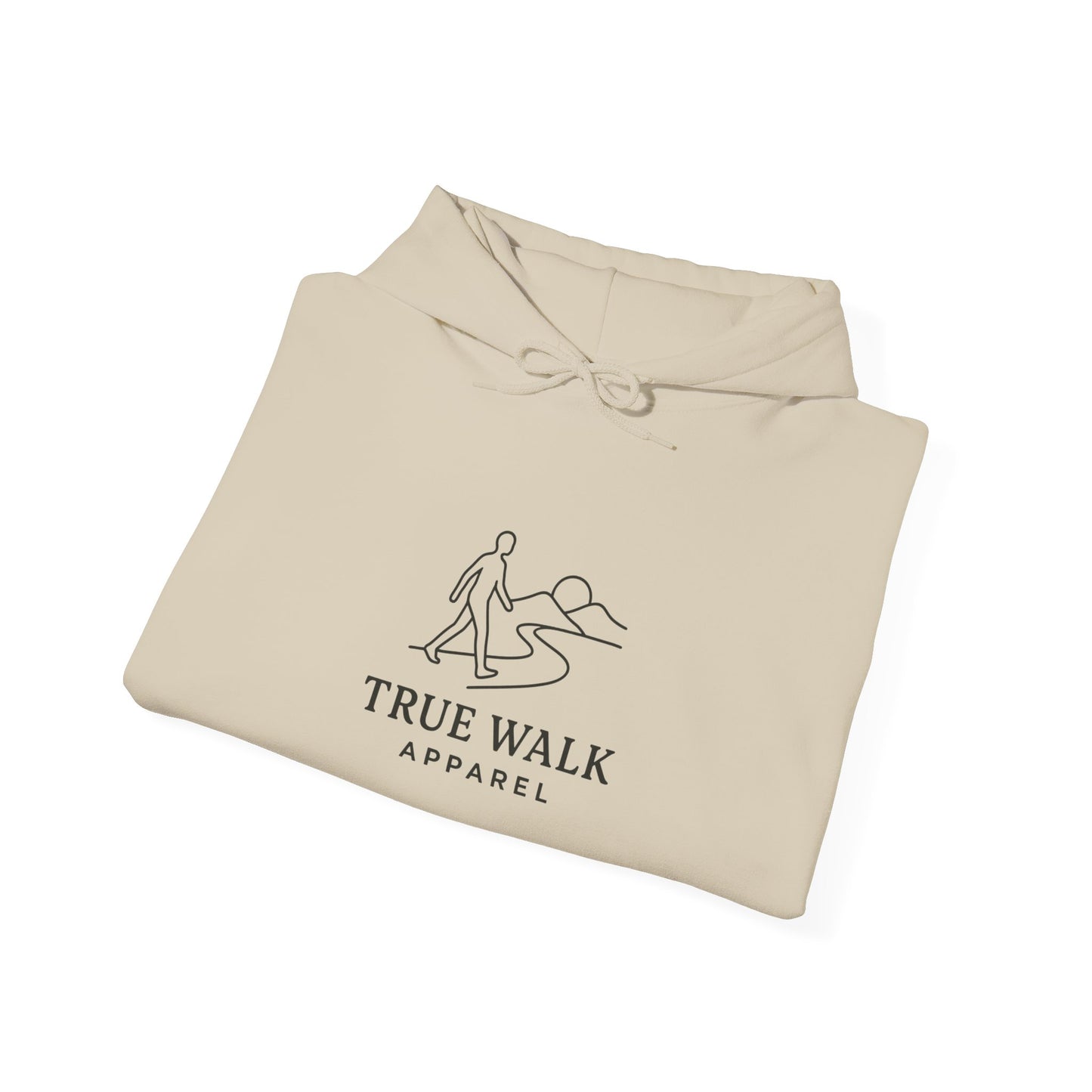 TrueWalk Comfort Hoodie | Unisex Heavy Blend Sweatshirt for Everyday Wear, Street Style, Cozy Gift, Inspirational Apparel