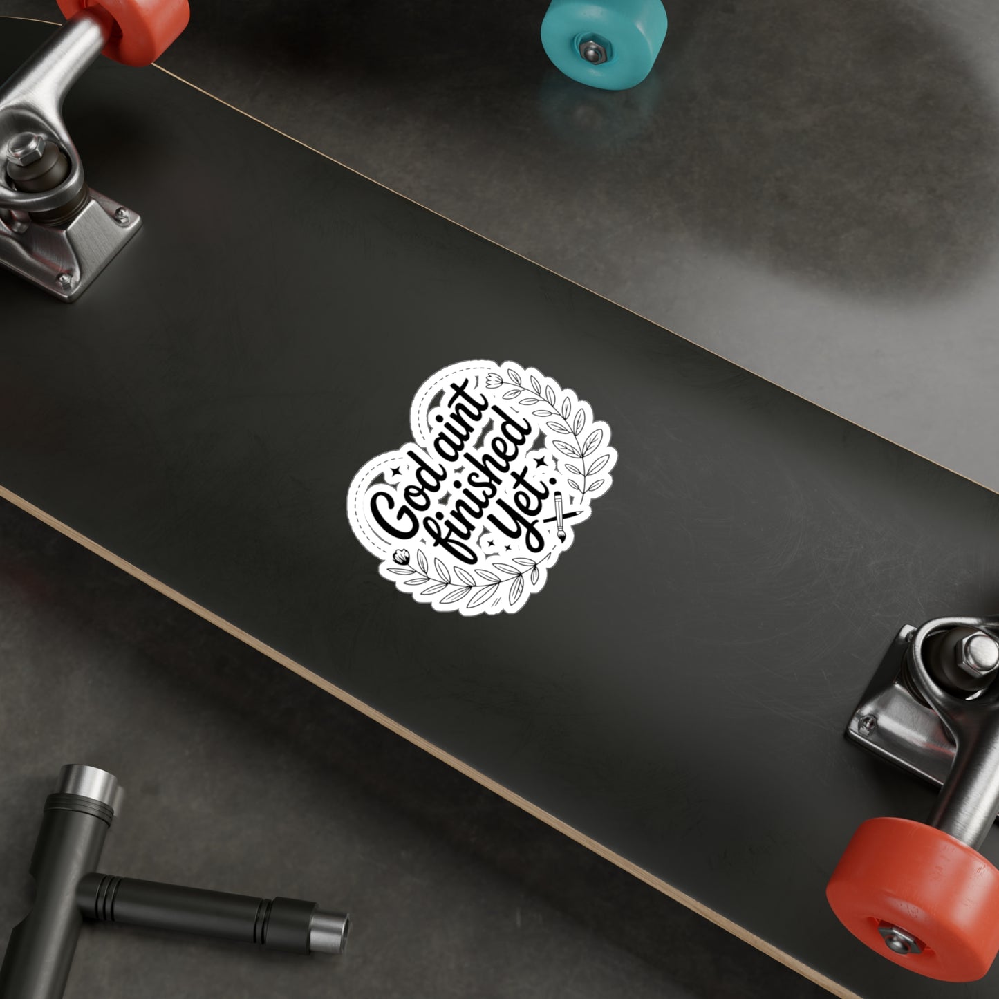 Inspirational Kiss-Cut Vinyl sticker