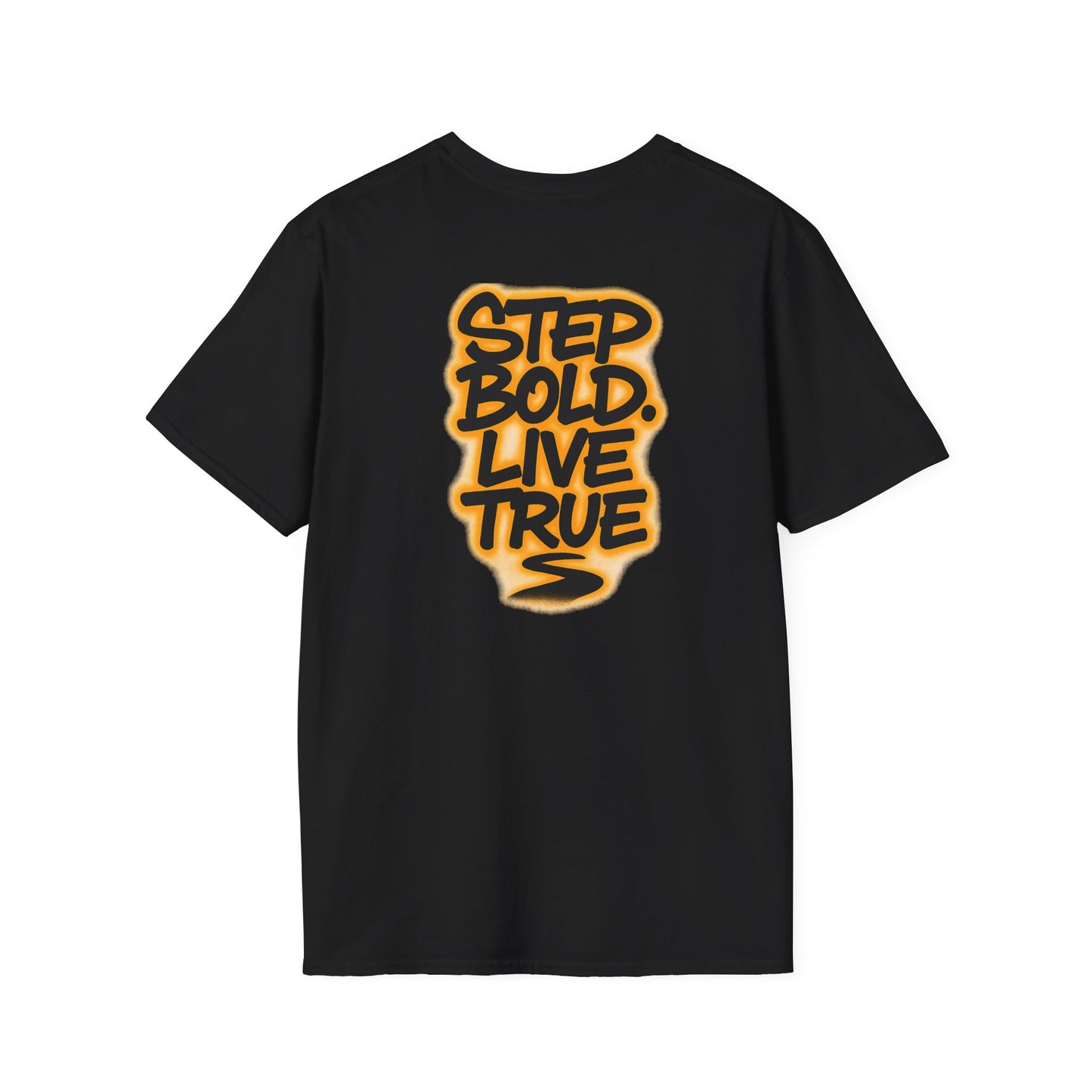 Unisex T-Shirt - Step Bold Live True - TrueWalk Apparel