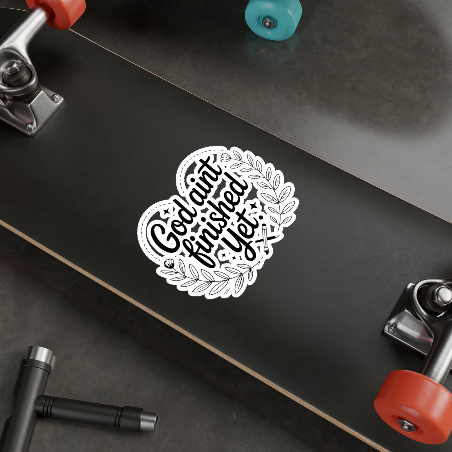 Inspirational Kiss-Cut Vinyl sticker