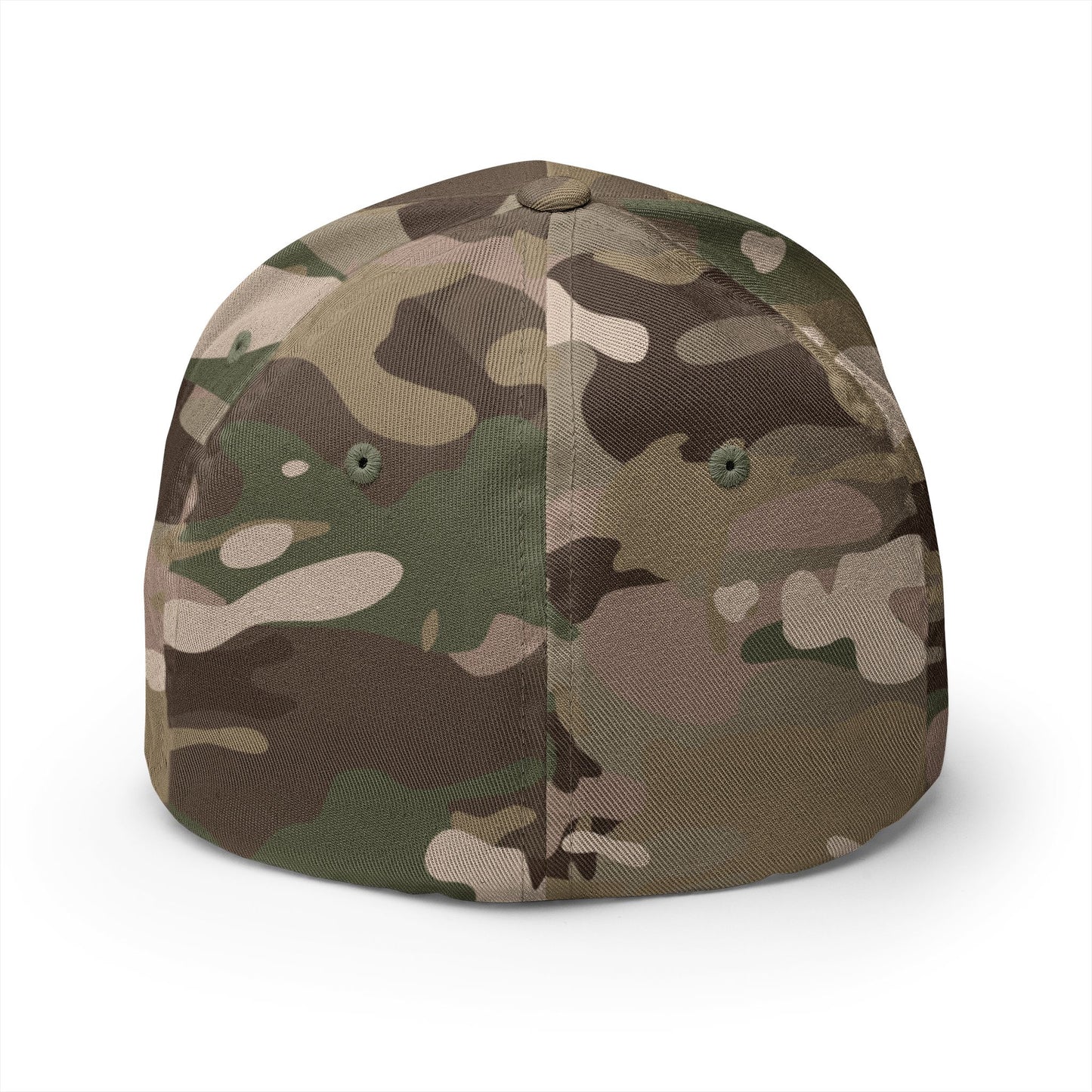 Pray & Rise Cap - Motivational Closed-Back Hat for Faith, Spirituality, Gifts, Daily Inspiration, Embroidered Apparel