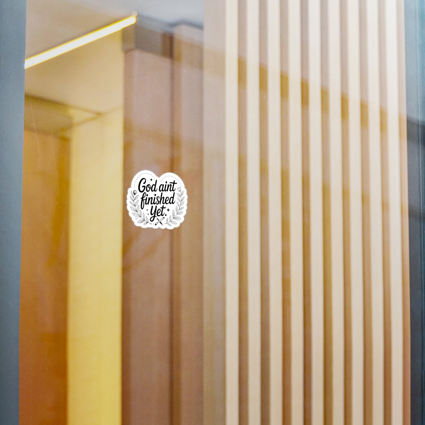 Inspirational Kiss-Cut Vinyl sticker