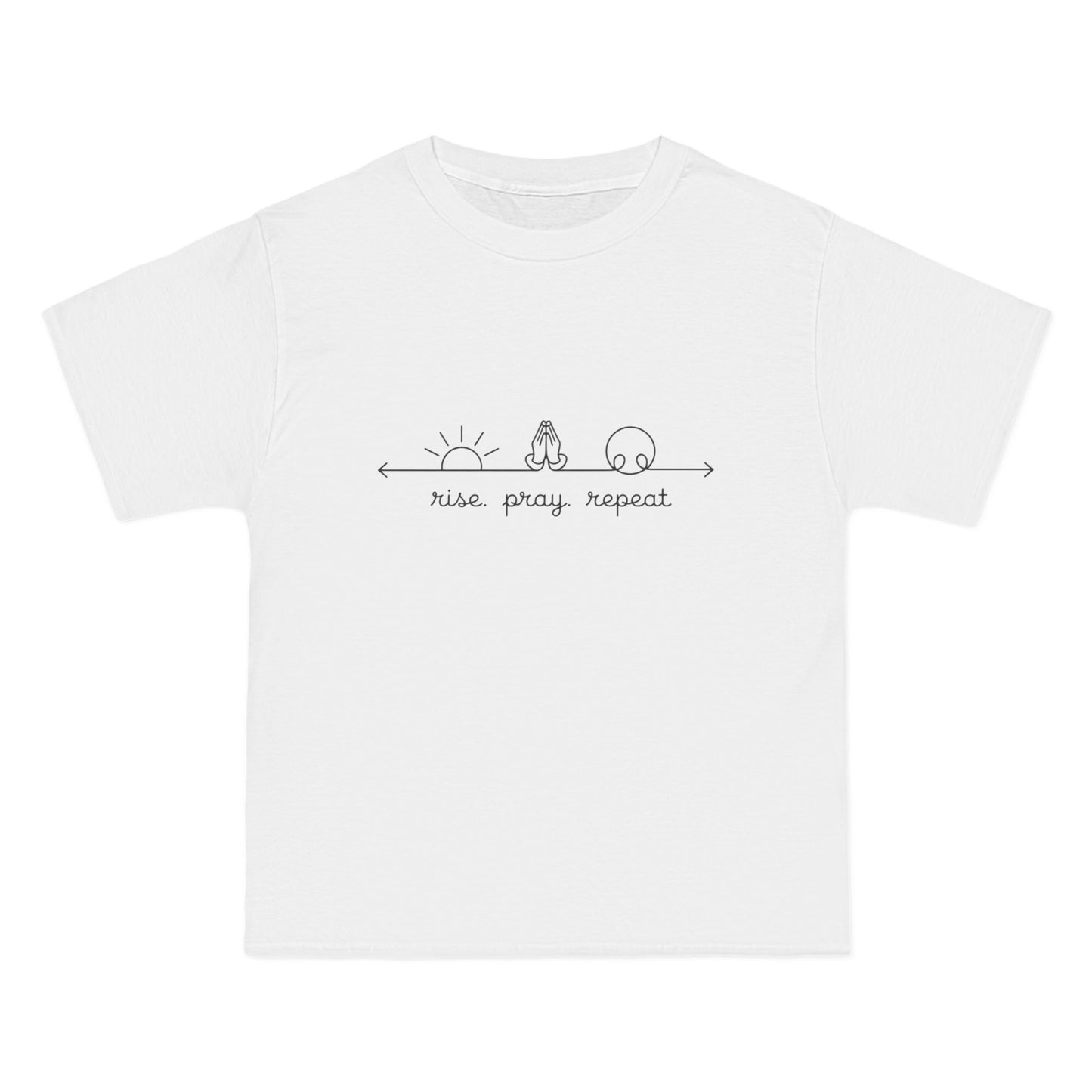 Rise Pray Repeat Short-Sleeve T-Shirt, Inspirational Tee, Faith-Based Gift, Motivational Apparel, Everyday Comfort Tee, Positive [...]