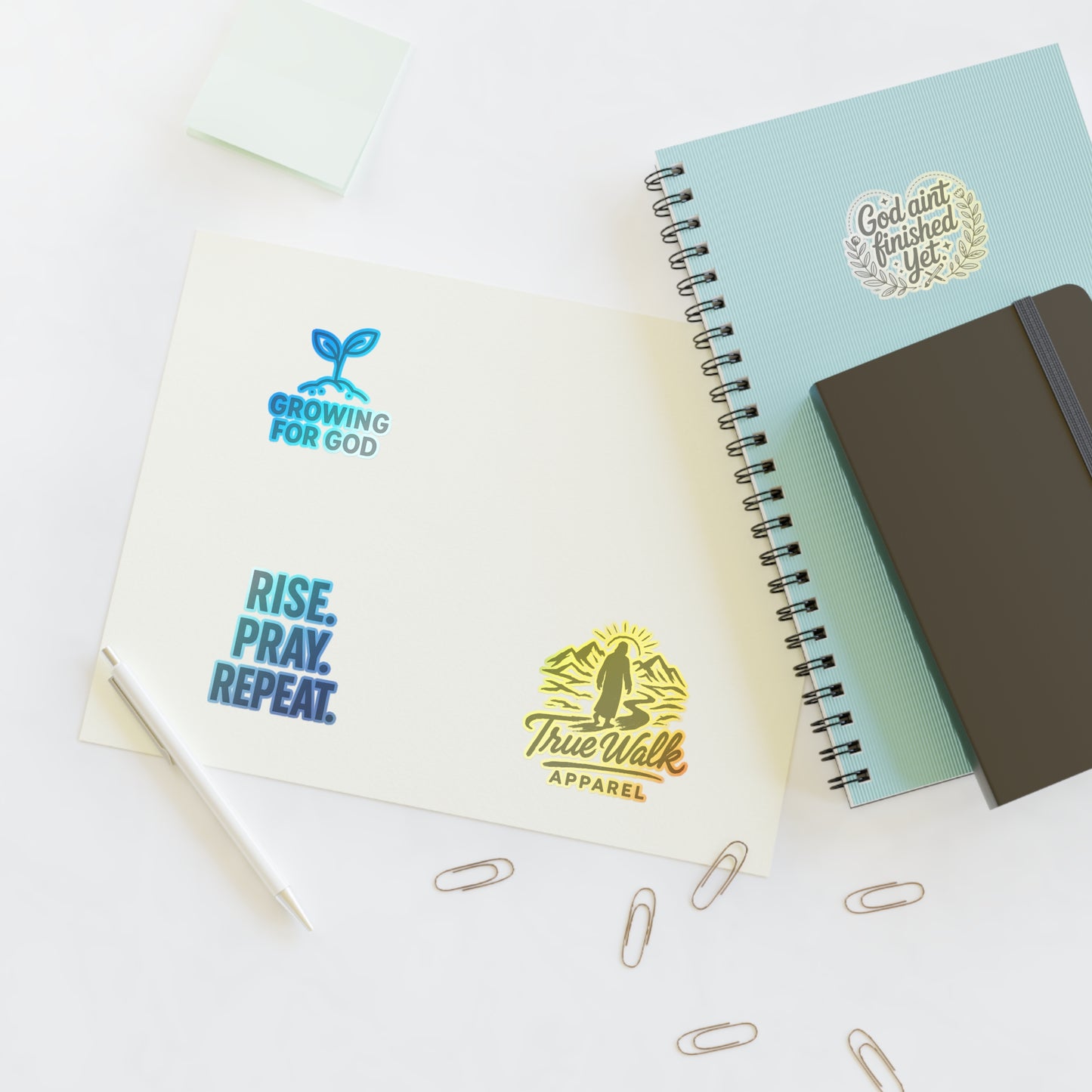 Inspirational Sticker Sheets for Motivation| Journaling Supplies
