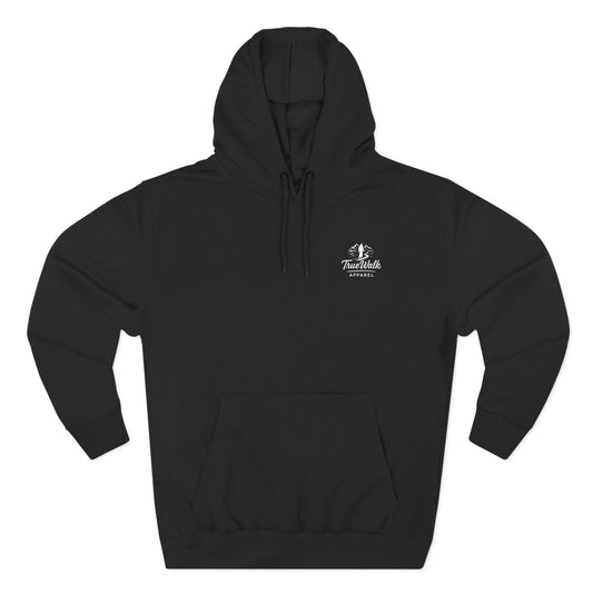 Fleece Hoodie - 'god is great' TrueWalk Apparel Design