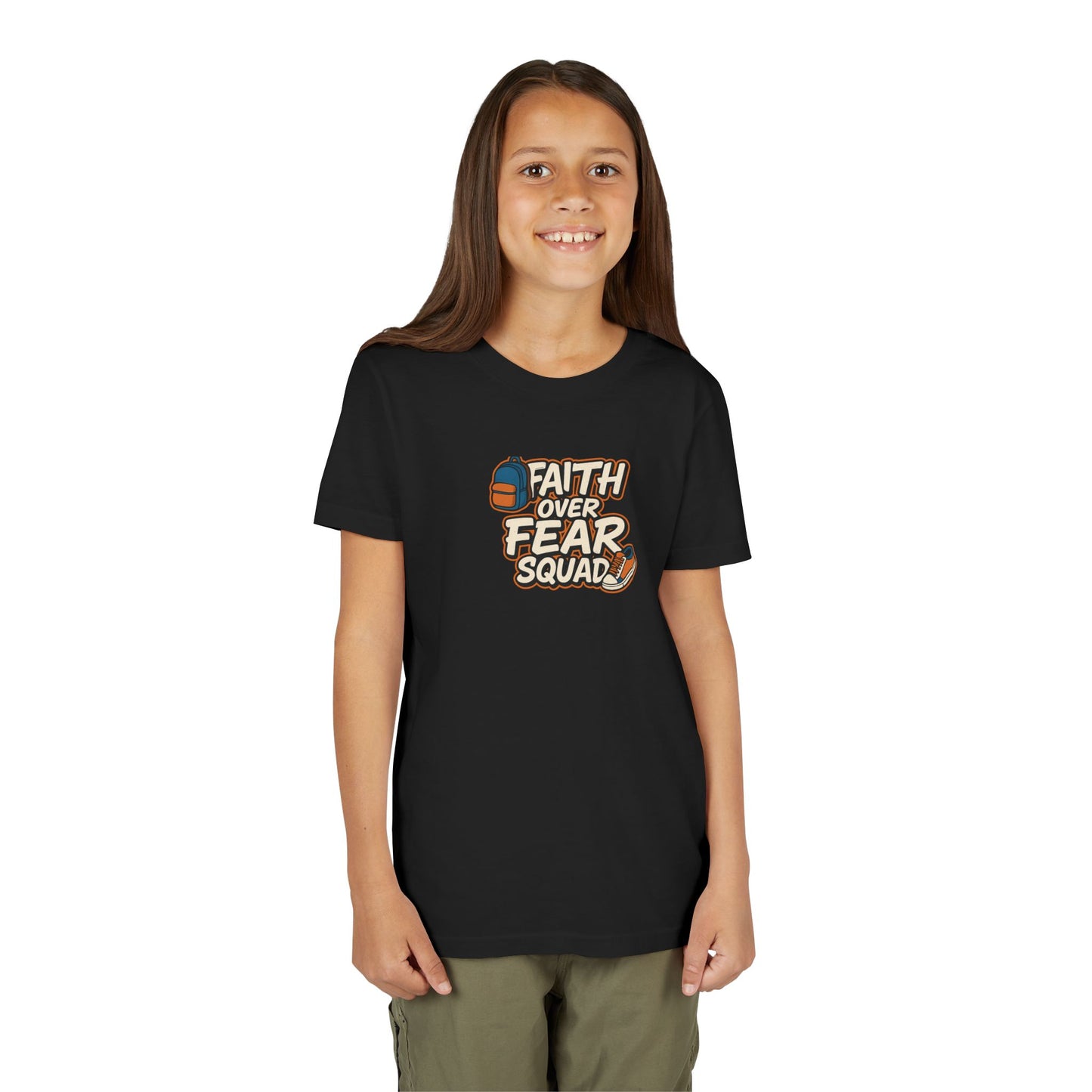 Faith Over Fear Squad' Design, Inspirational Tees for Kids, Motivational T-Shirt, Perfect for [...]