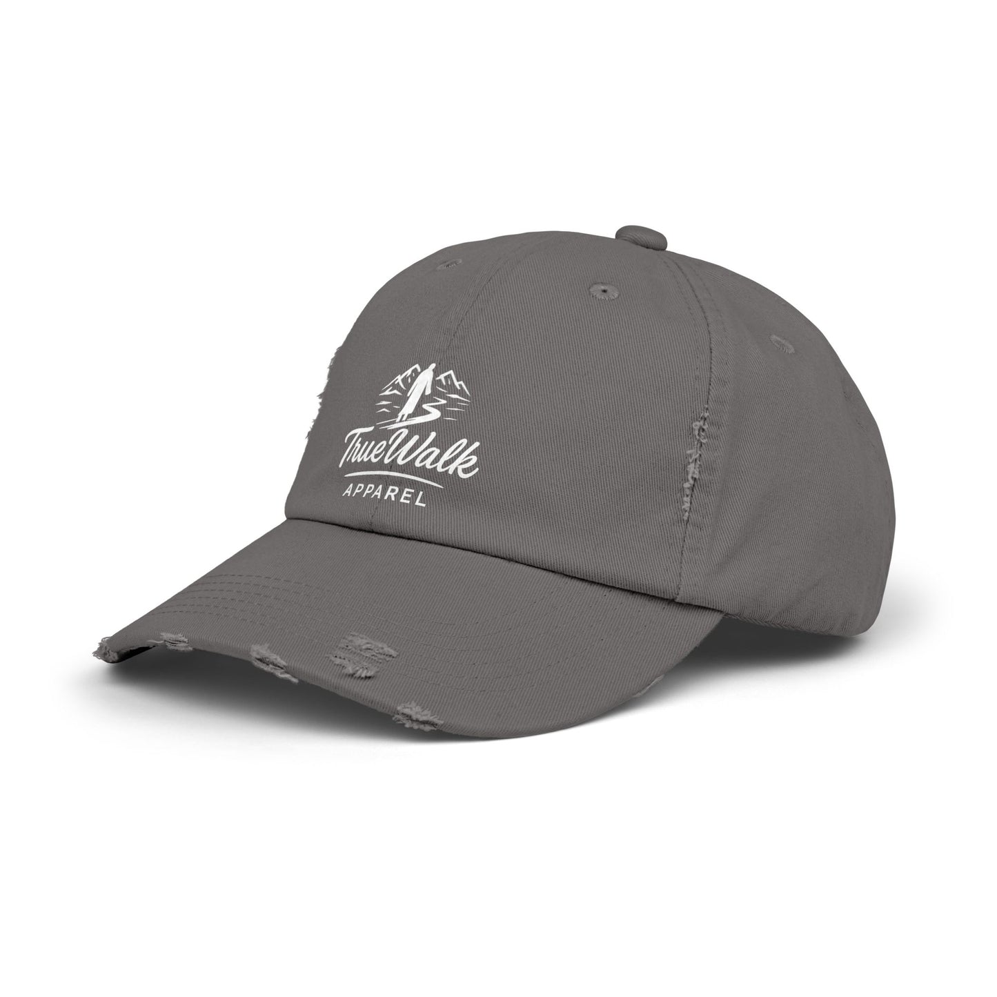 Faith-Inspired Distressed Cap, Casual Christian Hat, Stylish Spiritual Gift, Unisex Cap for Everyday Wear, Trendy Adjustable Hat