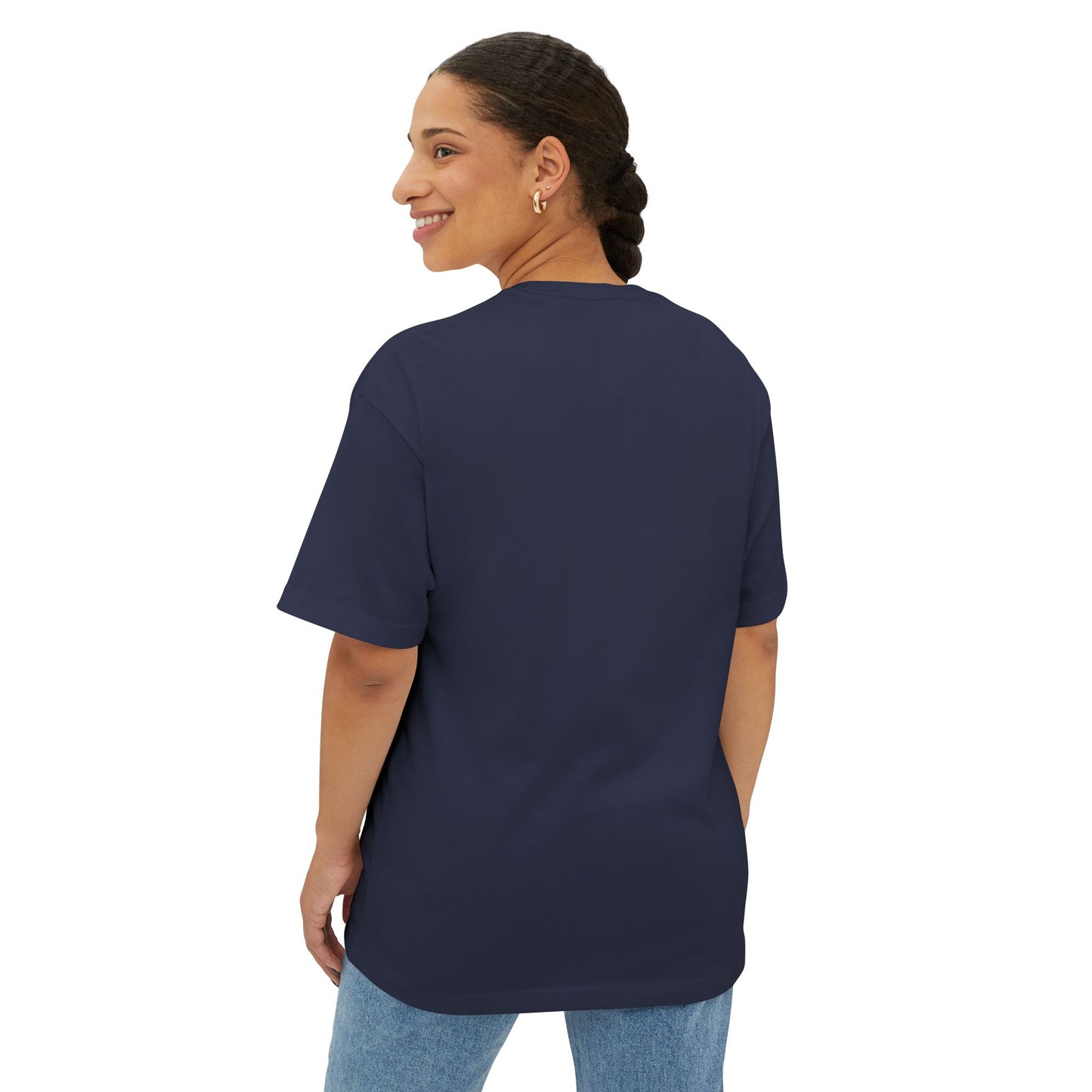 Unisex Oversized Tee - I AM WHO I AM, Inspirational Graphic T-Shirt, Faith Apparel, Christian Gift, Everyday Comfort