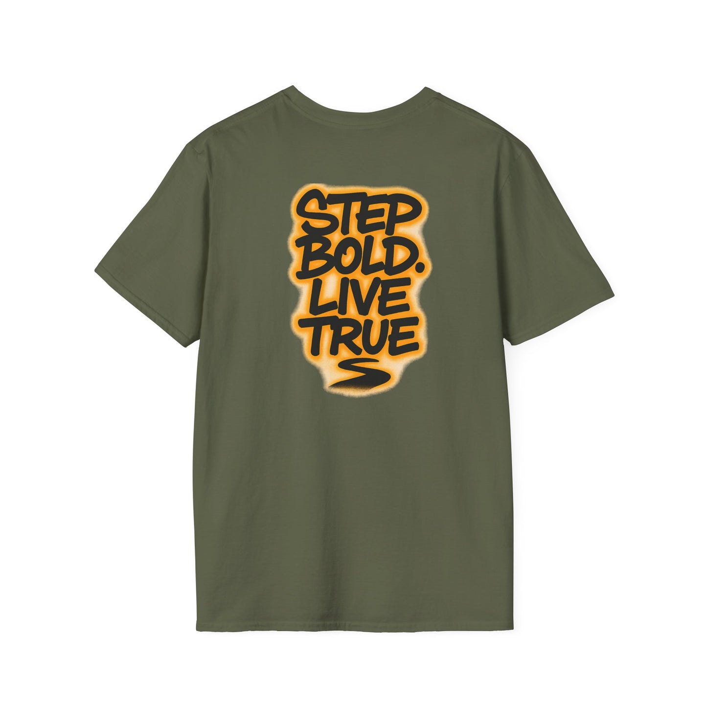 Unisex T-Shirt - Step Bold Live True - TrueWalk Apparel