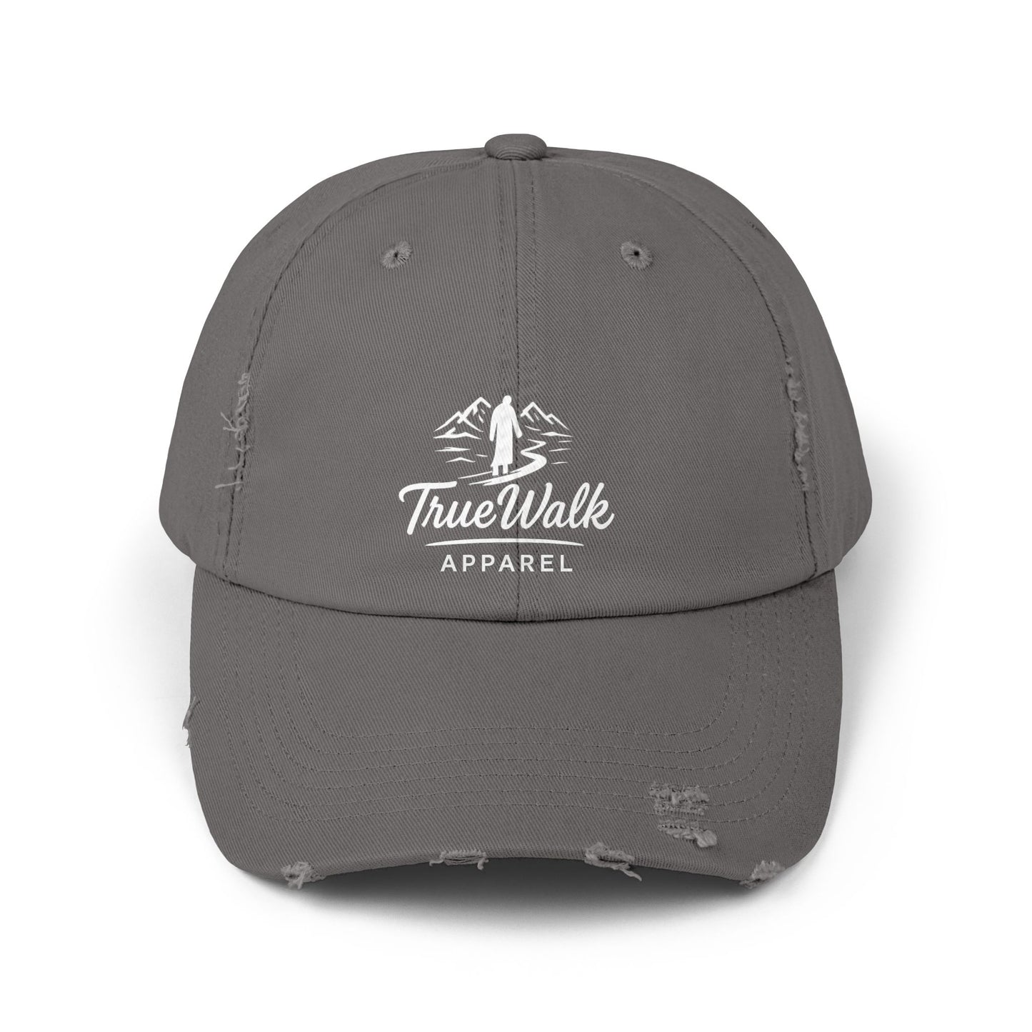 Faith-Inspired Distressed Cap, Casual Christian Hat, Stylish Spiritual Gift, Unisex Cap for Everyday Wear, Trendy Adjustable Hat