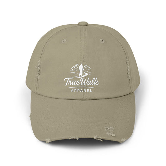 Faith-Inspired Distressed Cap, Casual Christian Hat, Stylish Spiritual Gift, Unisex Cap for Everyday Wear, Trendy Adjustable Hat