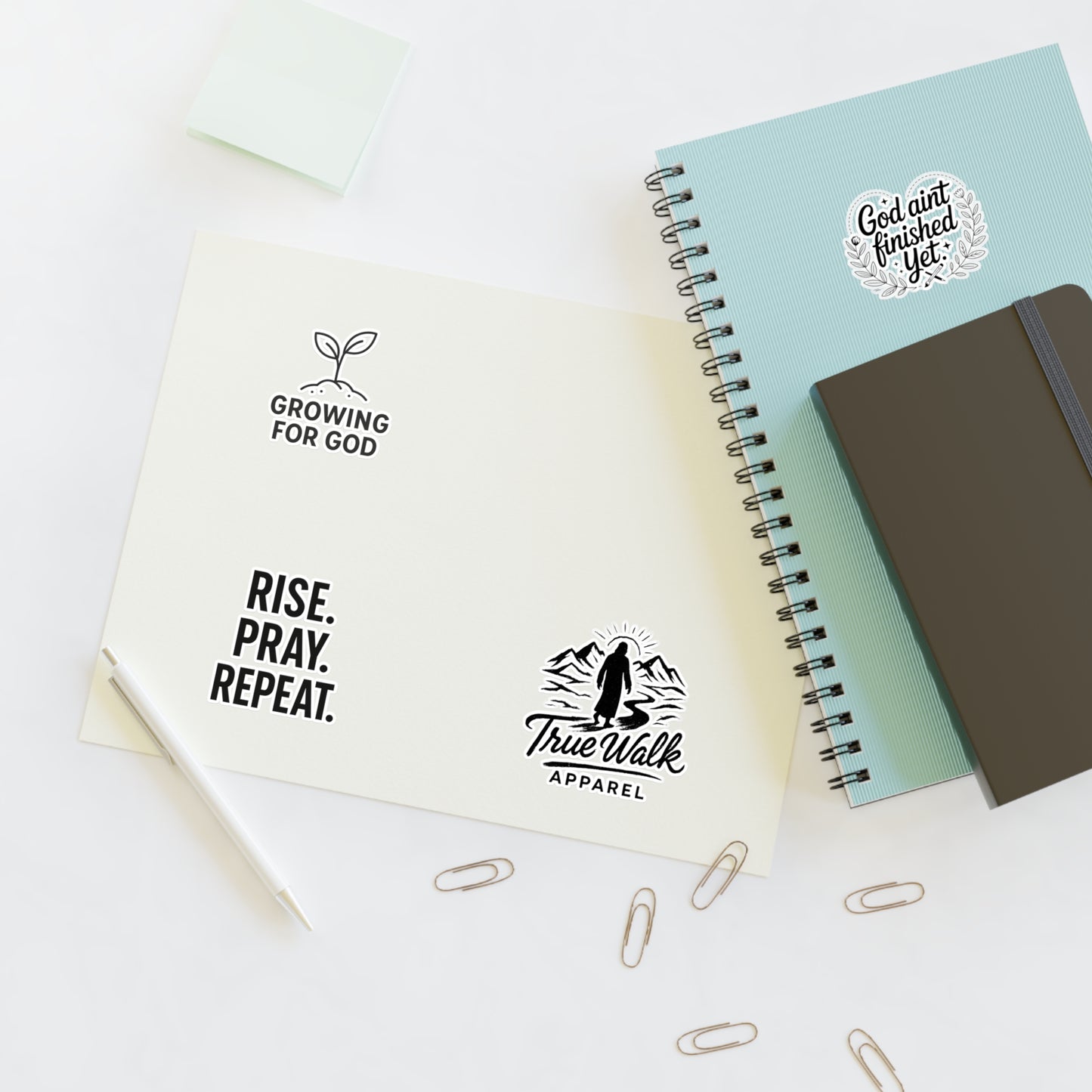 Inspirational Sticker Sheets for Motivation| Journaling Supplies