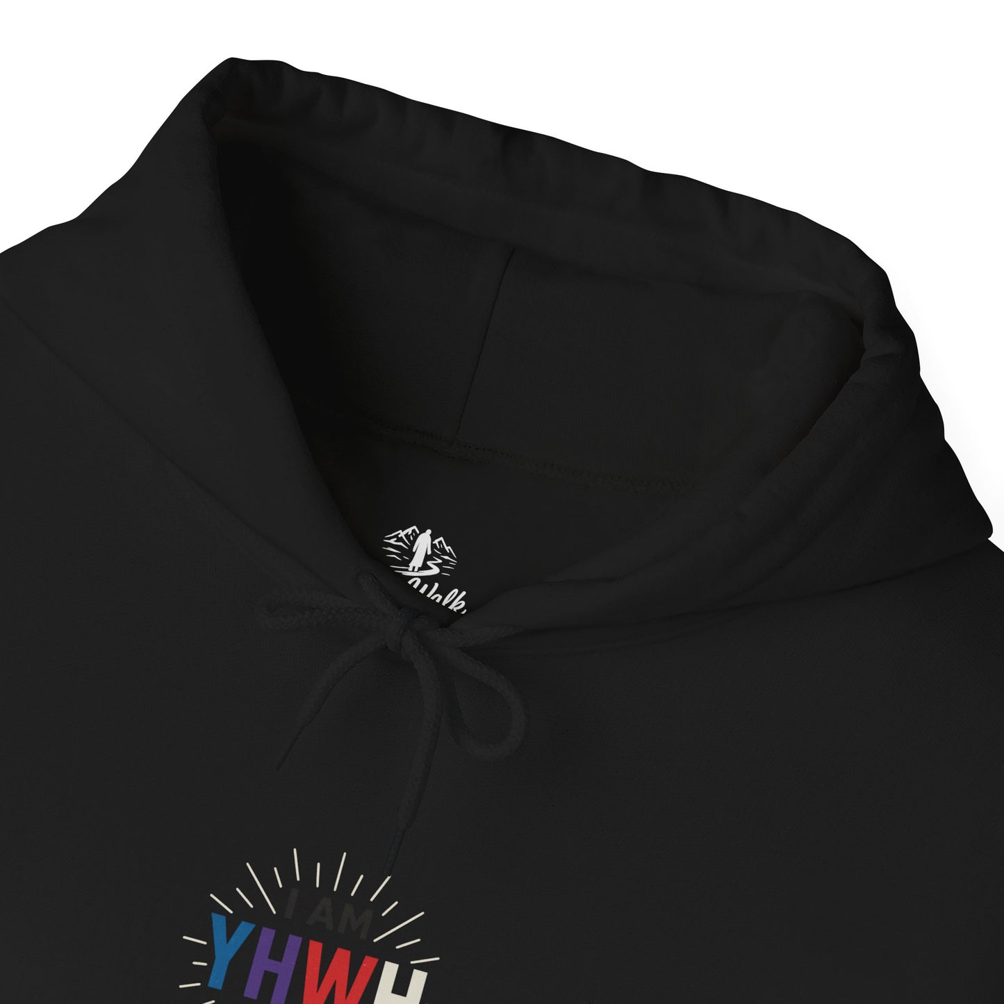 Vibrant YHWH Hoodie for Spiritual Connection, Unisex Sweatshirt, Religious Gift, Faith Apparel, Cozy Layering Piece, Bible Verses